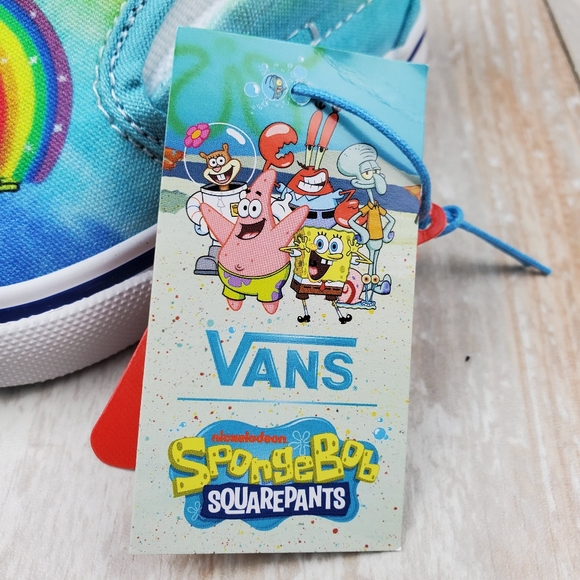 Vans X SpongeBob Slip On Velcro Imaginaaat… - Picture 4 of 13